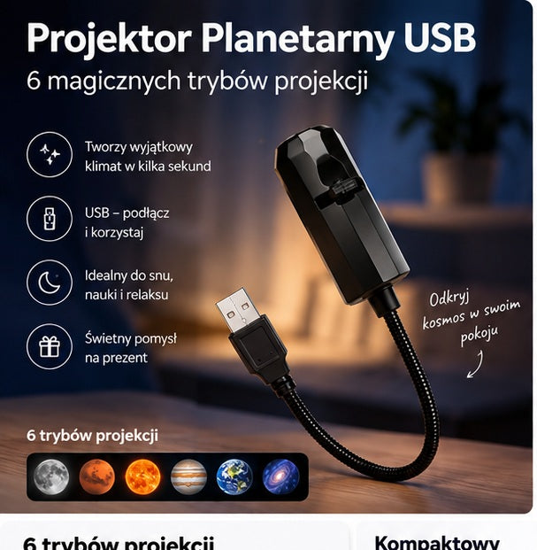 Projektor planetarny USB ORBIVIO